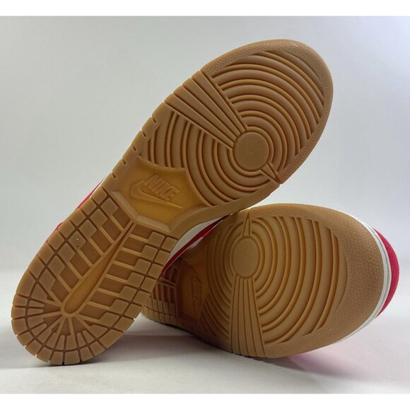 Nike Big Nike Low Lux Mens 12 University Red White Shoes Sneakers Low 854166-600 - Picture 8 of 8